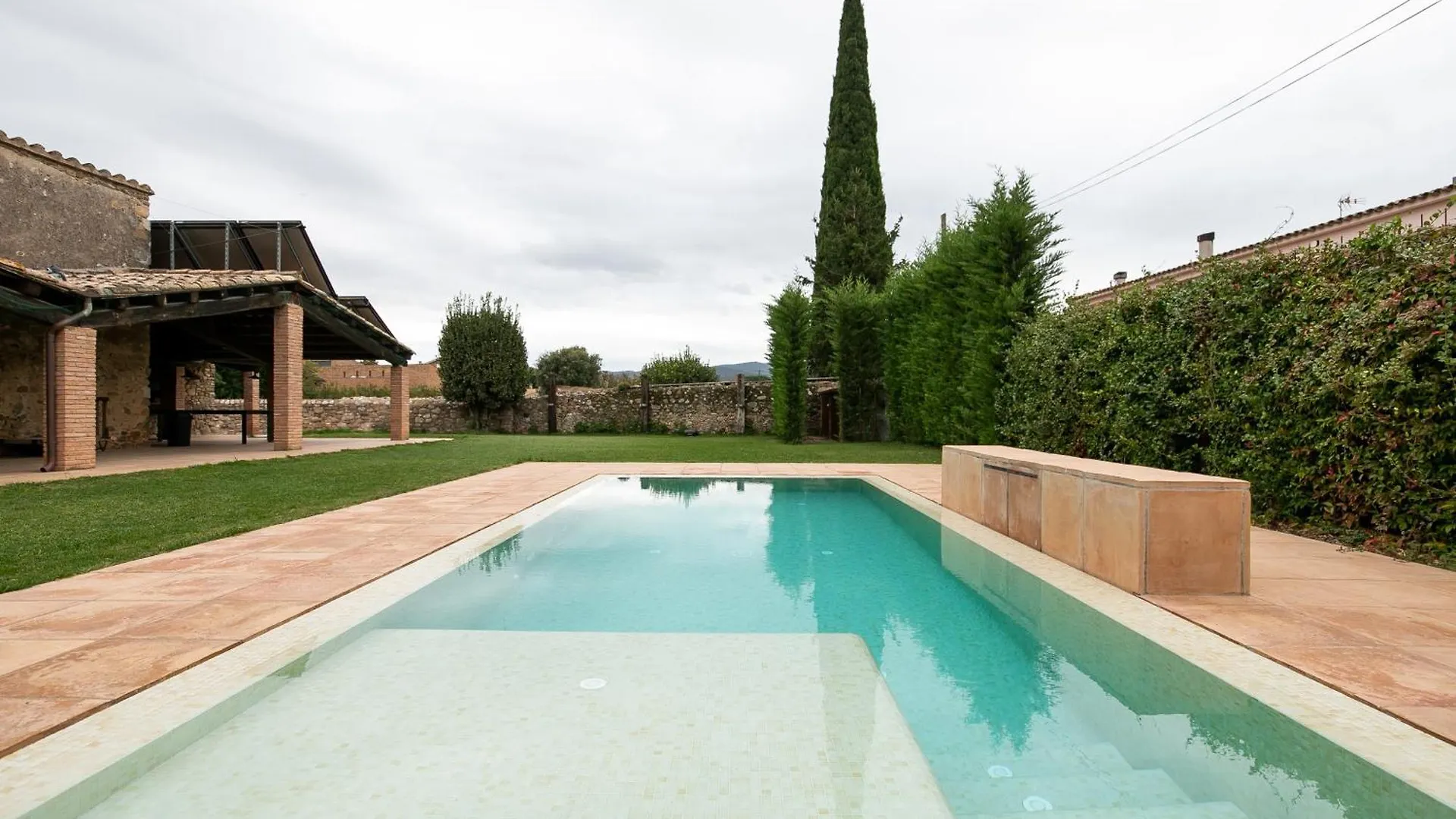 Villa Masia Mas Sastre Con Piscina Cerca De Girona Bordils